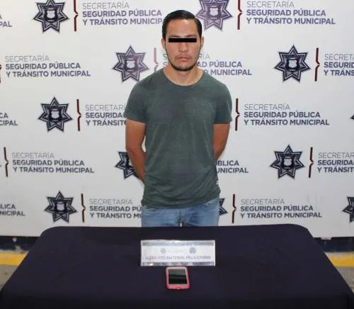Detiene Policía Municipal a probable asaltante de transeúntes