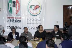 Priistas rechazan imposición en dirigencia del Movimiento Territorial