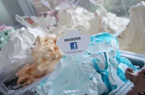 Lanzan nuevo helado sabor Facebook