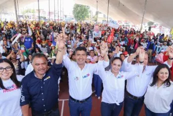 Volverá la tranquilidad y la seguridad al estado de Puebla: Lalo Rivera