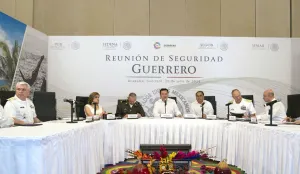 Encabeza la Segob reunión de seguridad en Guerrero