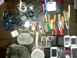 Operativo en el CERESO de Tecamachalco