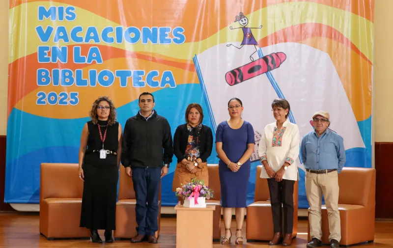 Inicia programa "Mis Vacaciones en la Biblioteca", con actividades lúdicas y seguras para infancias