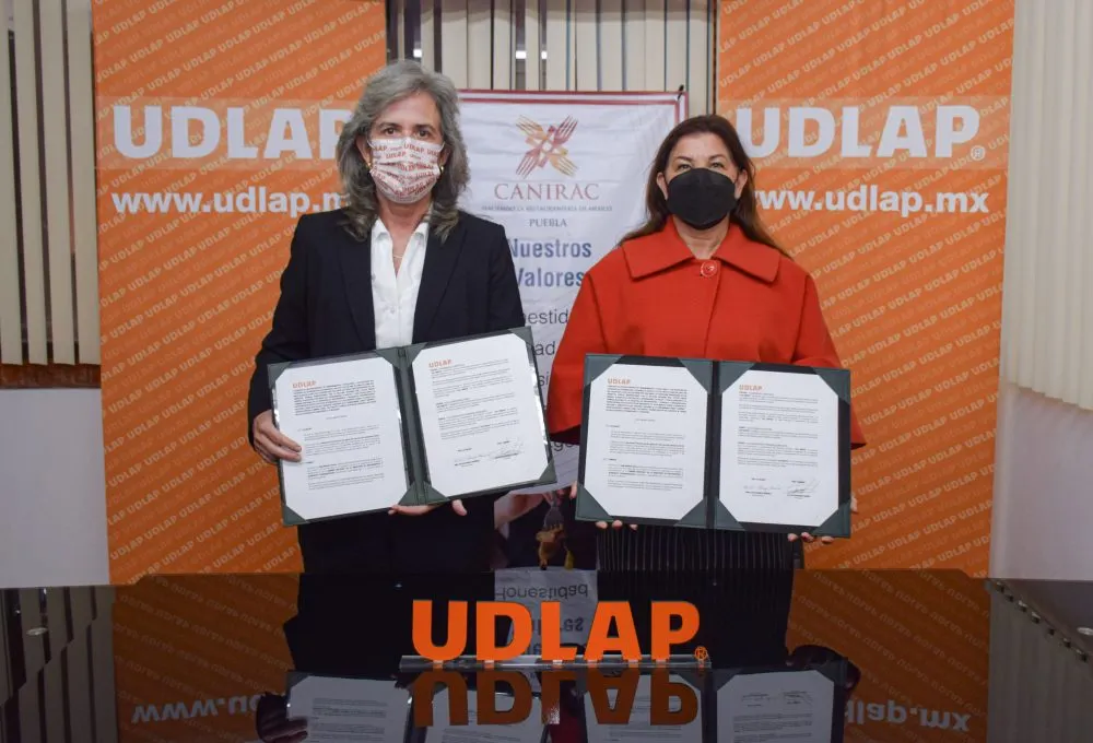 Ratifican convenio CANIRAC Puebla y UDLAP