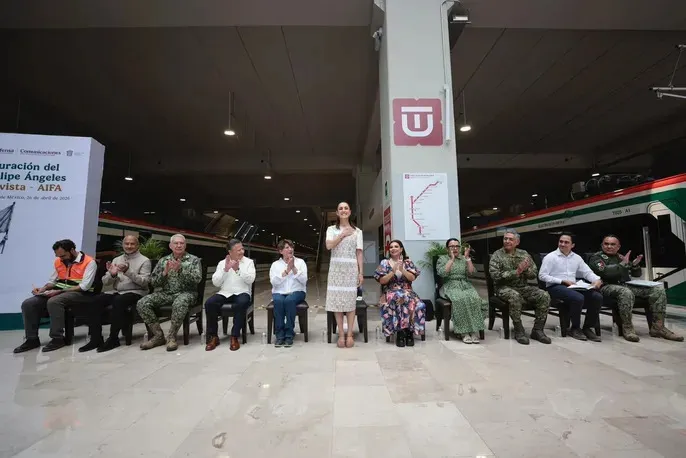 Claudia Sheinbaum inaugura Tren Buenavista–AIFA: nueva conexión ferroviaria para la movilidad en el Valle de México