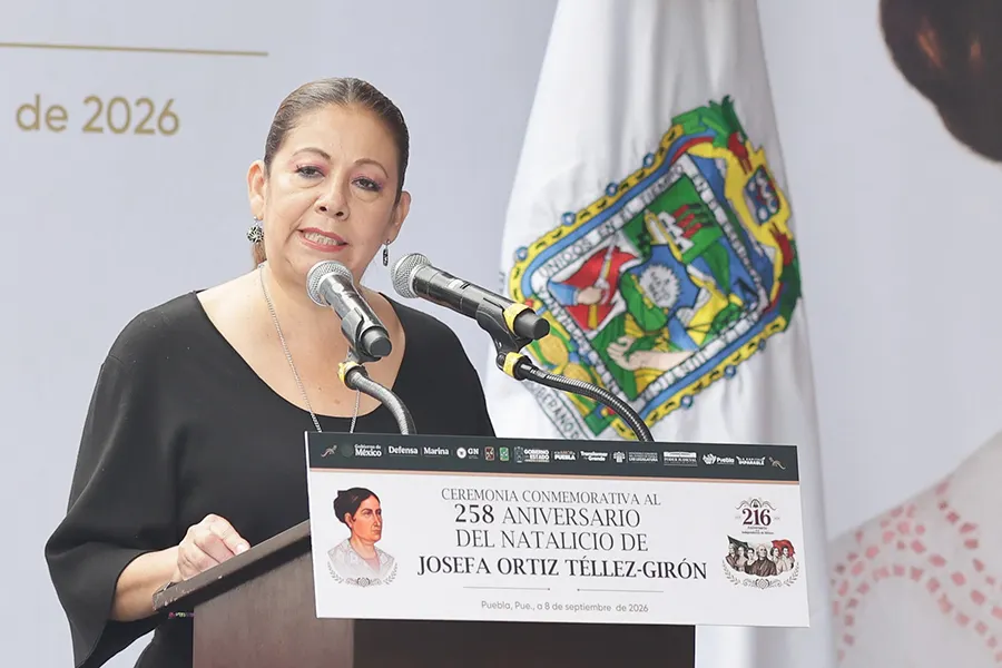 Laura Artemisa García Chávez, secretaria de Bienestar del estado de Puebla. Foto: Anel Esgua / EsImagen
