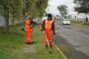 Realiza Ayuntamiento de Puebla jornada de limpieza y mantenimiento en el Seminario Palafoxiano