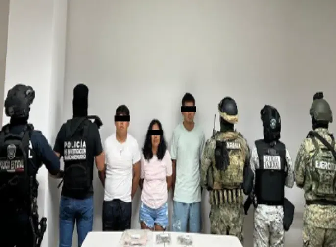 Como parte de la Estrategia Nacional de Seguridad, se desmantelan redes delictivas en diversas entidades federativas