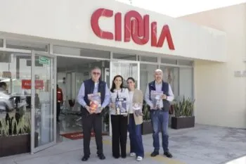 Reconoce MariElise Budib la labor social de CINIA México