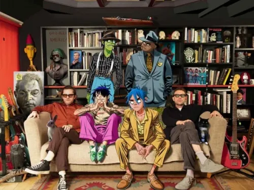 Gorillaz lanza videoclip de su nuevo sencillo ‘Aries’