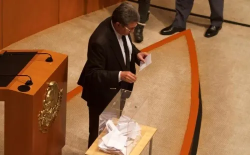 No se repondrá elección de CNDH: Monreal; “les gané limpio”, afirma