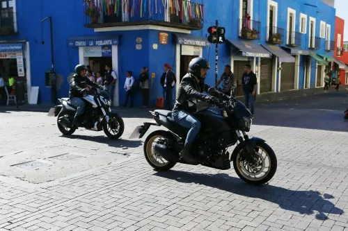 Buscan reglamentar el uso de la motocicleta y motoneta