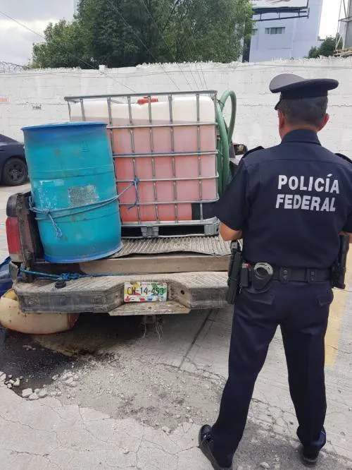 Policía Federal incautó más de 43 mil litros de hidrocarburo en Puebla