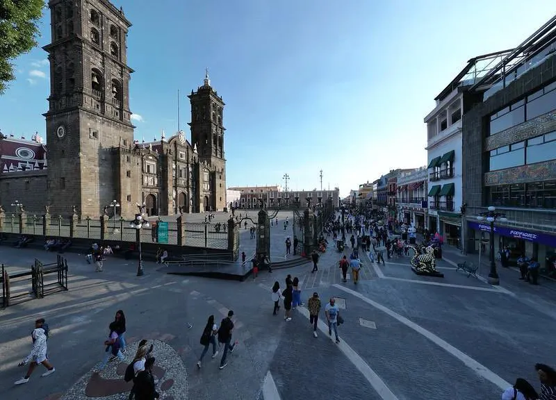 Corredor peatonal de la 16 de Septiembre