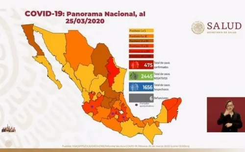 Suman seis fallecidos por Covid-19