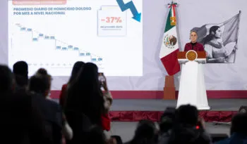 Homicidios dolosos disminuyen 37% de septiembre 2024 a noviembre 2025; es el noviembre más bajo desde 2015, afirma Sheinbaum