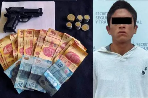 Detienen a un hombre que asaltaba con una pistola de juguete