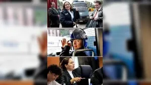 Diputada del PVEM se disfrazó de policía para ingresar a la Cámara