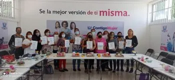 Concluye cursos primera generación del programa Contigo Mujer 2022