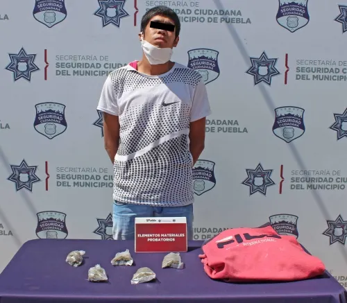 Detienen a probable asaltante de transeúntes