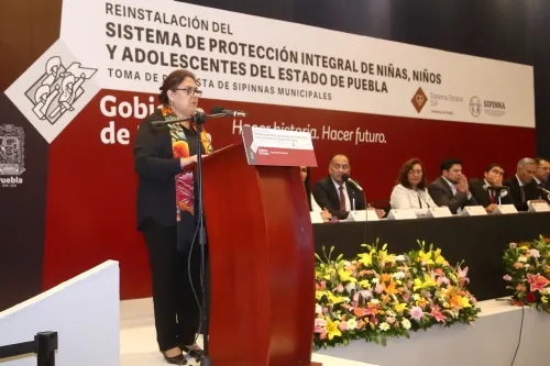 Encabezan Barbosa Huerta y Rosario Orozco  reinstalación del  SIPINNA en Puebla