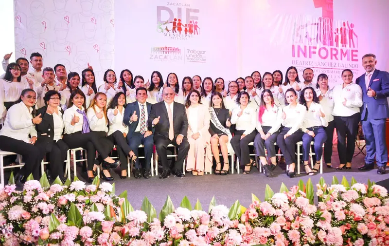 Primer informe de labores DIF de Zacatlán