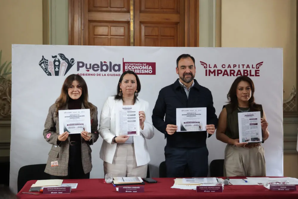 Ayuntamiento de Puebla lanza programa para que mipymes exporten: 80 empresas podrán participar