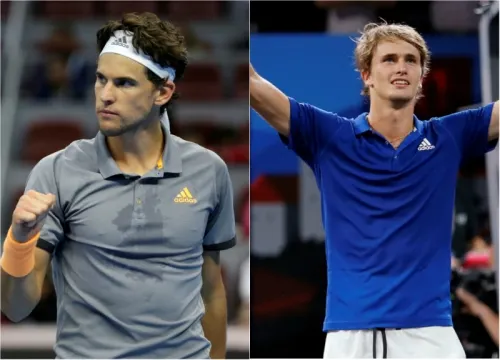 Dominic Thiem y Alexander Zverev clasifican a semifinales de ATP de Beijing