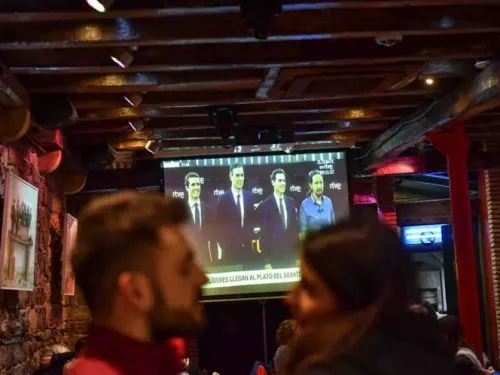Candidatos a gobierno de España se miden en debate