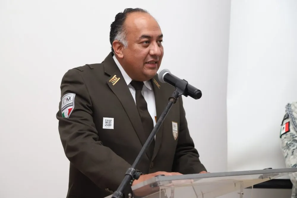 David Méndez rinde protesta como delegado del INM en Puebla