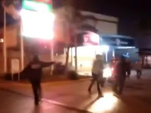 VIDEO: Acusan a policías de disparar contra porristas del Necaxa