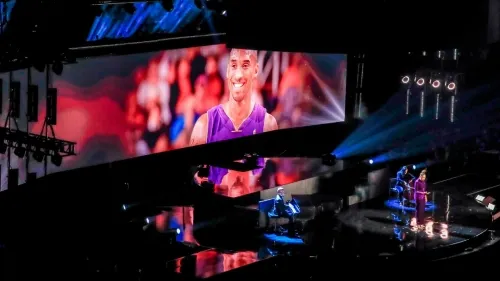 Rinden homenaje a Kobe Bryant en el Partido de las Estrellas de la NBA