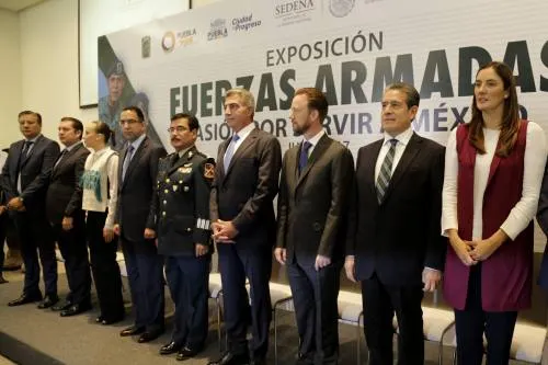 Exposición “Fuerzas Armadas, Pasión por México” se presenta en Puebla
