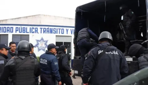 Arrancan revisiones a policías municipales en Texmelucan