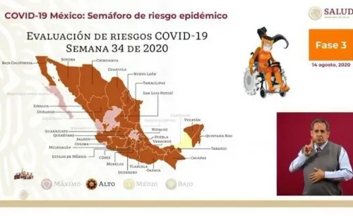 Puebla pasa a semáforo naranja a partir del próximo lunes 17 de agosto