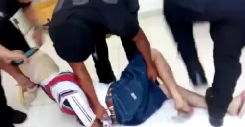 Policías de Yucatán torturan a joven detenido y luego torturan al agente que los denunció
