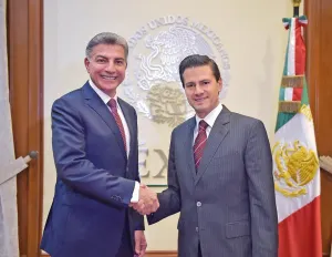 Se reúnen Peña Nieto y Tony Gali
