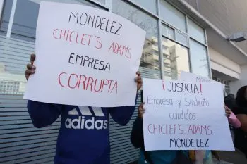 Ex trabajadores de Mondelez exigen su reinstalación, acusan despido injustificado