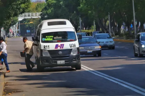 Se registran tres asaltos a transporte público