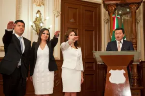 Eduardo Rivera Pérez rinde informe como Presidencia de la CONAMM