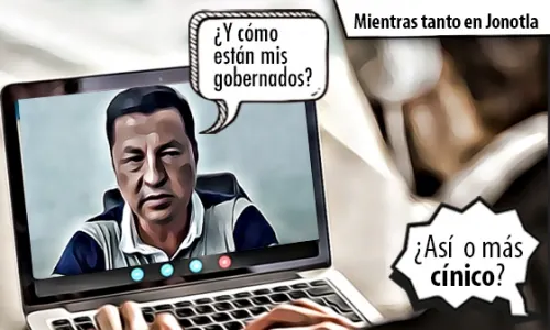 Diógenes, el edil cínico de Jonotla que gobierna a larga distancia