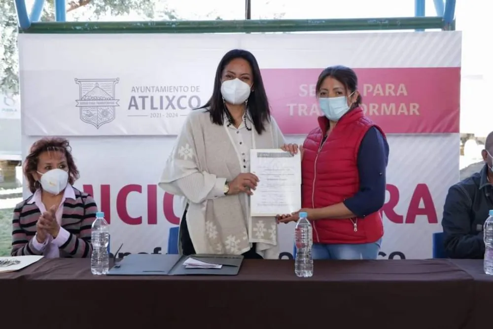 Ayuntamiento de Atlixco inicia la construcción de aulas educativas