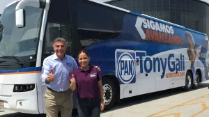 Convoca Gali a poblanos nombrar autobús en que recorrerá Puebla