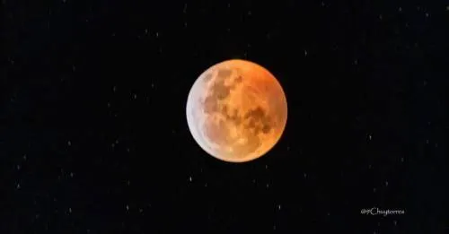 Así se vivió el Eclipse total de Luna