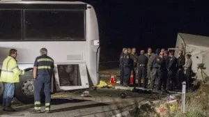 Mueren ocho turistas en accidente en Tijuana
