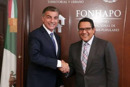 Tony Gali y Ángel Islava fortalecen acciones de vivienda en Puebla