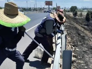 Gobierno de Puebla intensifica mantenimiento en vías de comunicación
