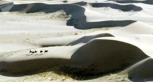 Científicos rusos hallan meteorito en desierto de Mongolia