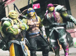 Las Tortugas Ninja, más verdes y fuertes