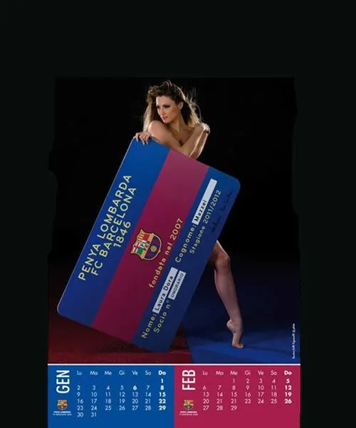El calendario erótico de la PB Lombarda